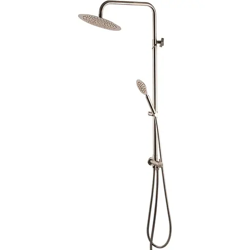 Душова колонна Globus Lux Alpen SB-BAR-0101, Нікель - фото 1