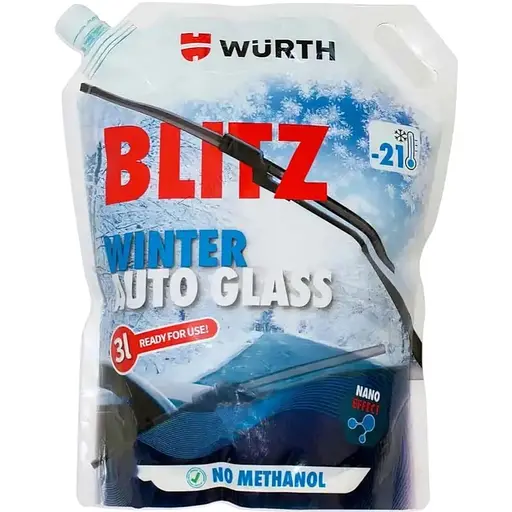 Омивач скла Wurth Blitz-Winter зимовий -21°С 3 л (5892332810)