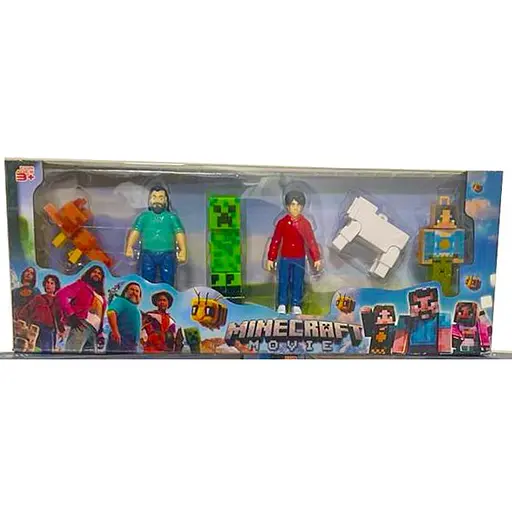 Набор фигурок Майнкрафт MOVIE, 37x14 см, 8060 (в ассортименте)