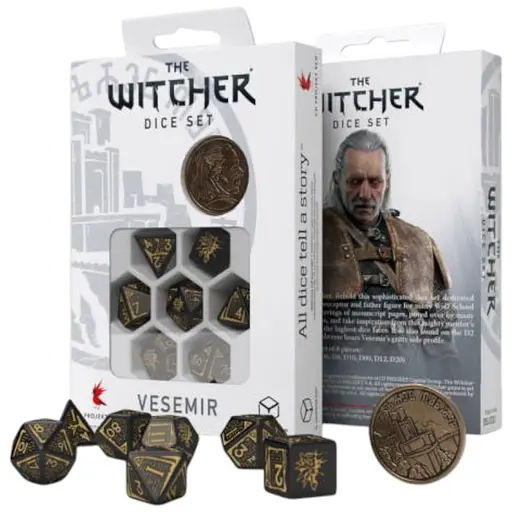 Набір кубиків The Witcher Dice Set. Vesemir - The Sword Master , 7 шт. (SWVE4A)