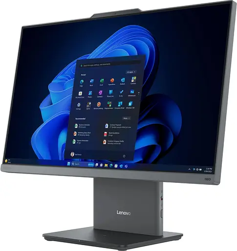 Компьютер персональный моноблок Lenovo ThinkCentre 50a 24-G5 23.8" FHD IPS AG Intel i3-1315U 8GB F256GB UMA WiFi кл+м без ОС серый - фото 5