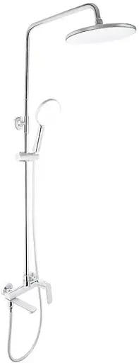 Душевая система универсальная Qtap Evia Chrome с изливом QTEVI111CRM47583 - фото 1