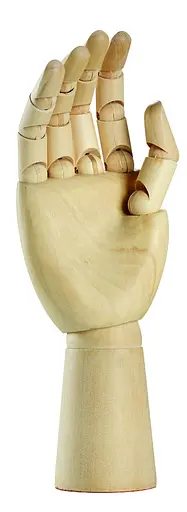 Манекен правой руки Sennelier, деревянный (муж) - фото 2