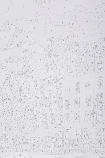 Набор для росписи "Голландская пристань" 40*50 см, IDEA2-GX45781, ТМ "99IDEAS" - фото 7