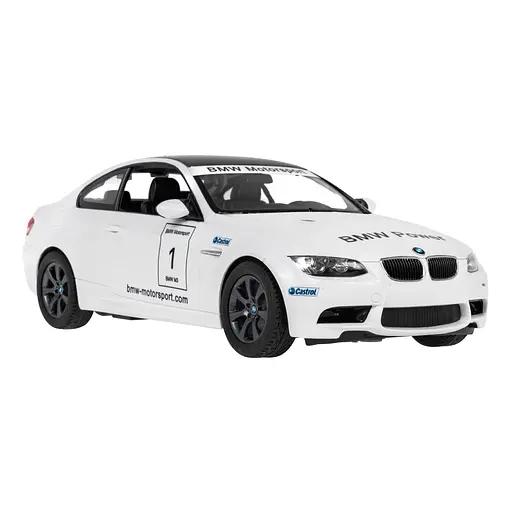 Машинка RASTAR автомобіль BMW M3 на дистанційному керуванні 1:14 білий 48000 - фото 3