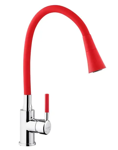 Змішувач для кухні Kroner KRM Kuche - C132RED (CV033129) - фото 1