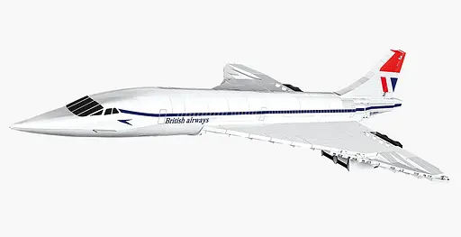 Конструктор COBI Concorde G-BBDG 1:95 455 деталей — Пасажирський літак 1917 - фото 2
