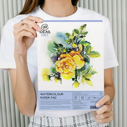 Склейка для акварели CP, А4 230 г/м2, 15 листов, (100% хлопок), 99IDEA9-WP1A4 - фото 3