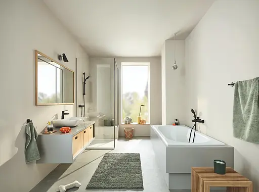 Душовий гарнітур Grohe Tempesta 2 режими струменя 110 261642433, Чорний матовий - фото 4