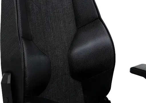 Геймерское кресло GT Racer черное с темно-серым (X-8007 Dark Gray/Black) - фото 6