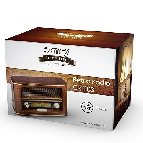 Ретро радиоприемник Camry CR 1103 - фото 5