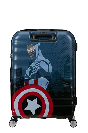 Чемодан 67 См American Tourister WAVEBREAKER DISNEY CAPITAN AMERICA CITY 67х47х26 31C*03020 - фото 3