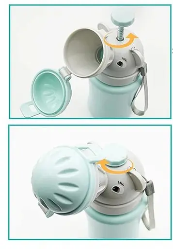 Пісуар портативний дорожній для хлопчиків LVR 031 вуличний складний горщик Blue (19001) - фото 3