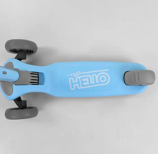 Самокат Best Scooter 62х17х31 см Блакитний 000231463 - фото 6