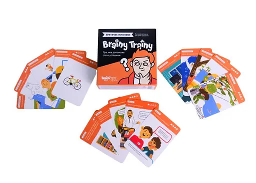 Настільна гра Brainy Trainy Brainy Trainy Критичне мислення (укр.) (УКР063) - фото 6