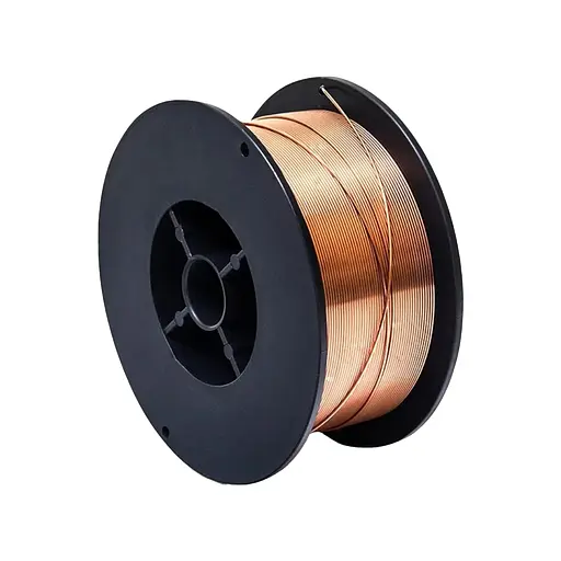 Проволока сварочная омедненная ER 70S-6, 1.0 мм х 5 кг (106874)