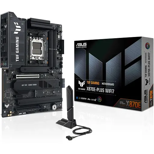 Материнська плата Asus TUF Gaming X870E-Plus WiFi7 Socket AM5 - фото 7
