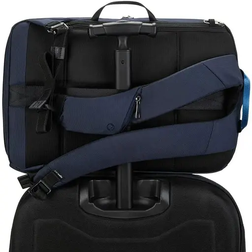 Рюкзак антикрадій Pacsafe Антикрадій Pacsafe V Anti-Theft 16" commuter 18 л темно-синій (30635658) - фото 8
