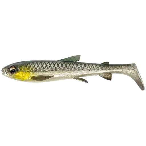 Силікон Savage Gear 3D Whitefish Shad 120 мм 14.0g Green Silver (3 шт/уп)