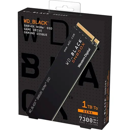 SSD накопичувач WD Black SN850X 1 TB (WDS100T2X0E) [100617] - фото 4