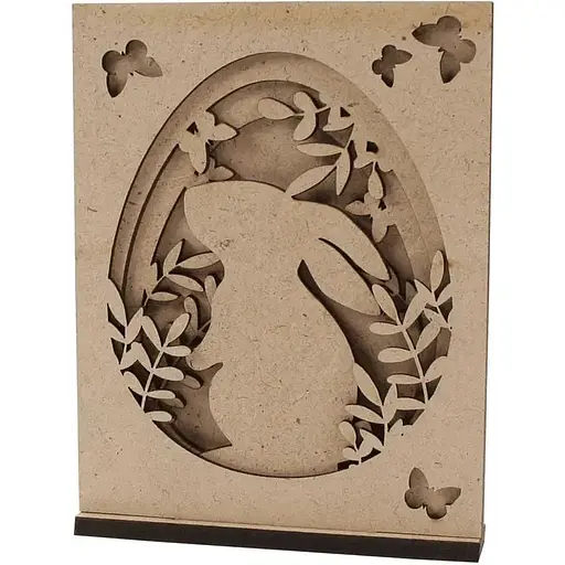 3D композиція на підставці Rosa Talent Зайчик №1 ДВП 12х2х16 см