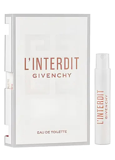 Оригінал Givenchy L'Interdit Eau De Toilette 1 мл туалетна вода - фото 1