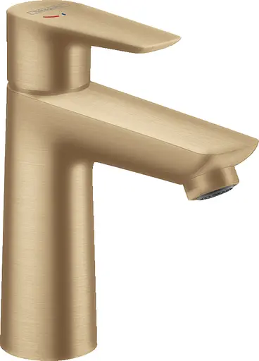 Змішувач Hansgrohe Talis E 110 для умивальника CoolStart з донним клапаном pop-up 71713140 Brushed Bronze Бронза - фото 1