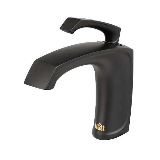 Смеситель для умывальника черный Nett PB-33 Черный матовый - фото 2