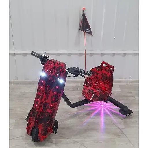 Дрифт-карт ElectrO Crazy Bug Premium 350W полум'я - фото 3