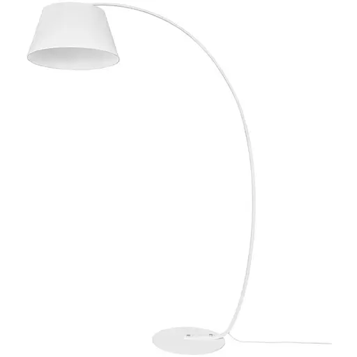 Напольный торшер с абажуром BL-475F/1 E27 WH