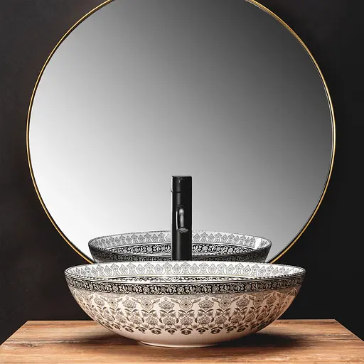 Умивальник Rea Arte накладний REA-U0266, Білий - фото 4