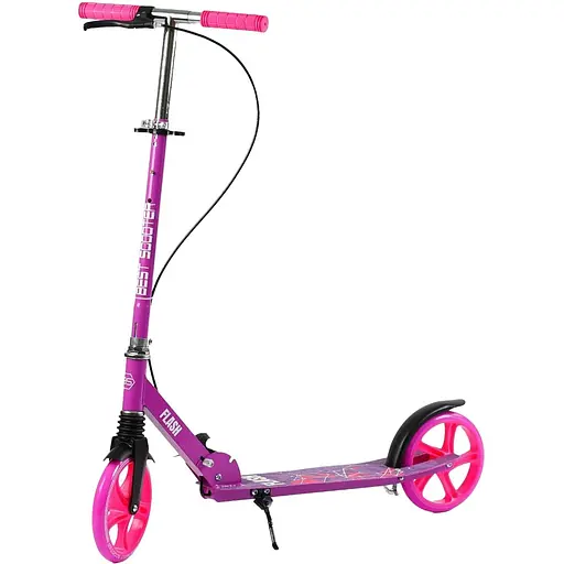 Самокат Best Scooter 88-102х54х12.5 см Фіолетовий 000283573 - фото 1