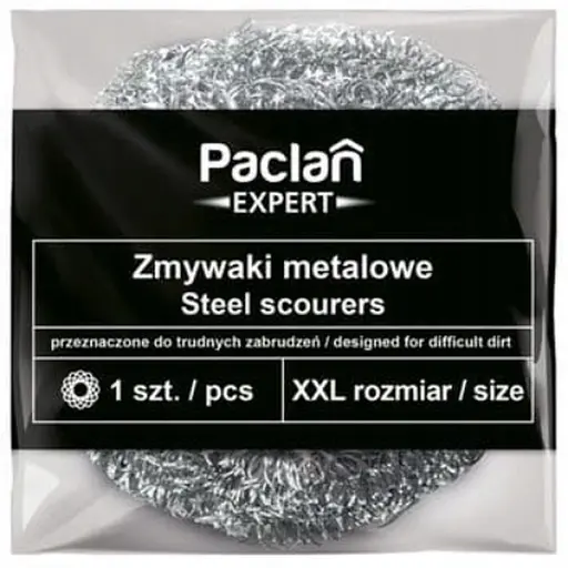 Губка кухонная Paclan металлическая размер XXL