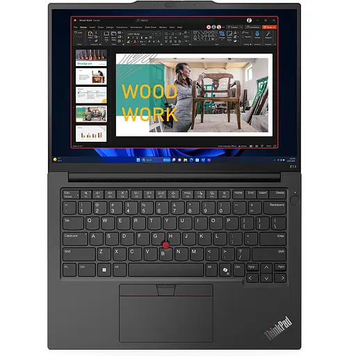 Ноутбук, Lenovo, ThinkPad E14 Gen 7, процесором Intel Core Ultra 5 225U 12M Cache, 4.80 GHz, 14", WUXGA, 16GB DDR5, 512GB SSD, Intel® графікою, чорний - фото 8