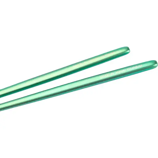 Японские палочки Snow Peak SCT-115-GR Titanium Chopsticks Green - фото 3