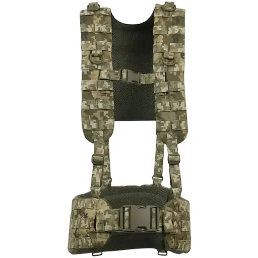 Лямки мягкие для тактических поясов РПС Kiborg с эвакуационной ручкой Pixel (1000-k3027) - фото 4