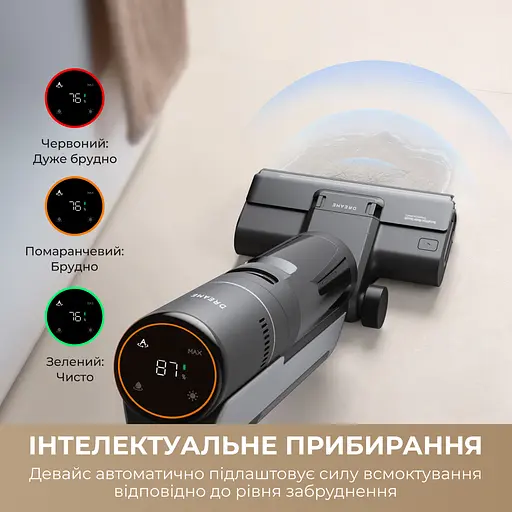 Бездротовий миючий пилосос Dreame H12S - фото 3