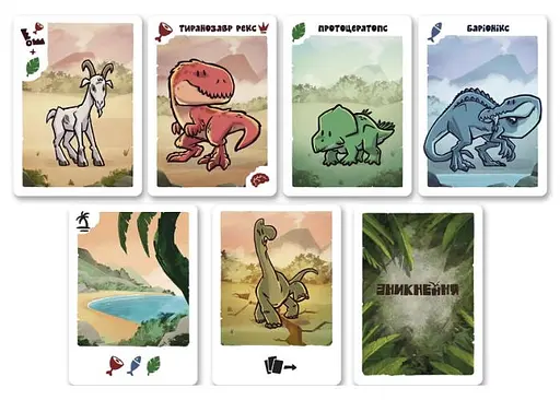 Настільна гра Games 7 Days Зникнення (¡Extincion!) (укр.) (G7D064UA) - фото 6