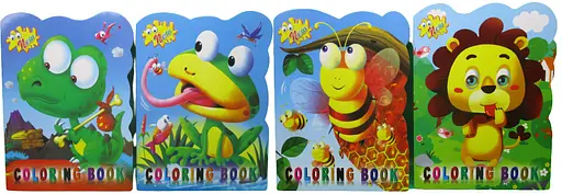 Альбом-раскраска, 8 листов, 16 рисунков - фото 2