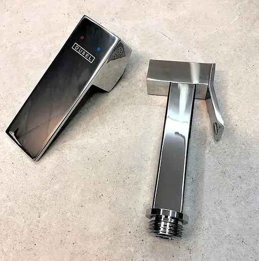 Набір для гігієнічного душу із змішувачем Dusel Gani Chrome 231989001, Хром - фото 7
