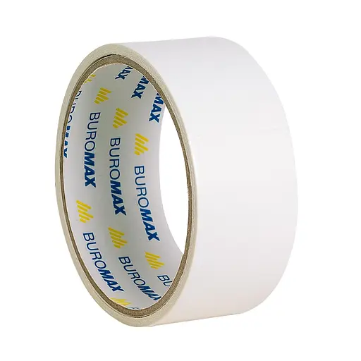 Лента клейкая двухсторонняя, на бумажной основе, 36 мм х 5 м, 2 шт. в упаковке