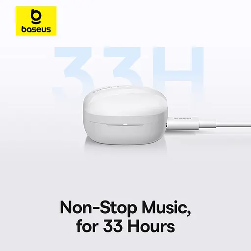 Бездротові навушники Baseus Bowie E20 True Wireless Earphones Stellar White - фото 17