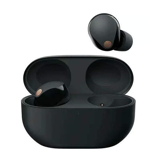 Наушники TWS WF-1000XM5 BT 5.3, ANC, Hi-Res, IPX4, SBC, AAC, LDAC, LC3, микрофон, черный Sony teh0013200 - фото 2