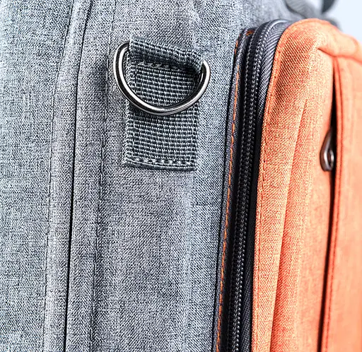 Рюкзак-сумка для ноутбука 15.6" ModeCom Reno сіро-помаранчева - фото 5