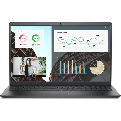 Dell Ноутбук Dell Vostro 3530 15.6" FHD AG, Intel i7-1355U, 16GB, F512GB, UMA, Lin, чорний