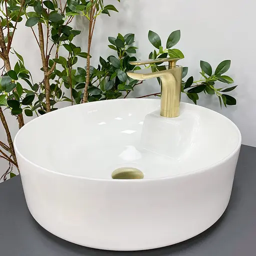 Умивальник VBI Rieti white накладний VBI-015500, Білий - фото 5