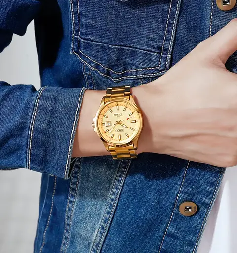 Наручний годинник Skmei 1654 Gold, 1654GD (18393) - фото 6