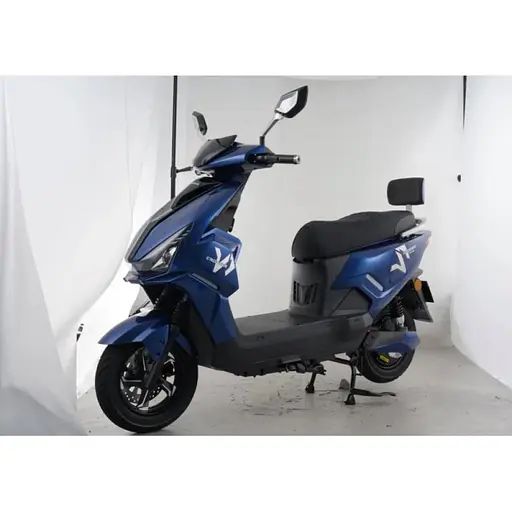 Електроскутер Двомісний Crosser CR23 (2500W, 72V/23Ah) Синій - фото 2