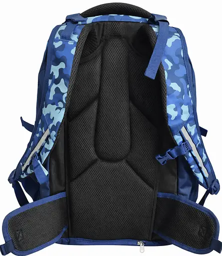 Школьный набор из рюкзака с дождевиком, пенала и сумки для обуви синий LS sum0028860 - фото 3