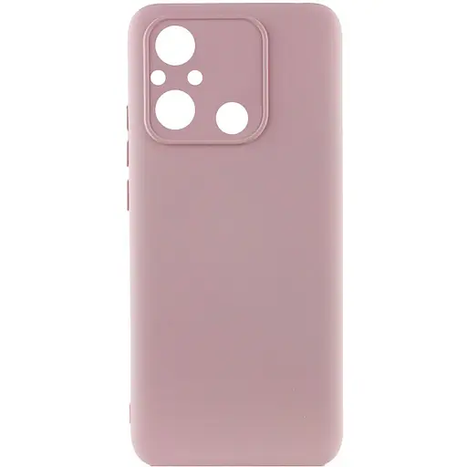 Чехол Lakshmi Silicone Cover Full Camera A для Xiaomi Redmi 12C Розовый/Pink Sand